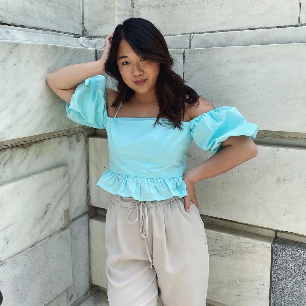 Zara Puff Sleeve Top